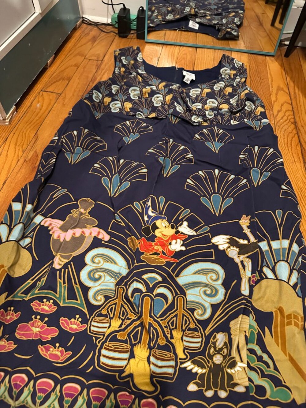 Disney Dress Shop Dress Wonder of Fantasia Art Deco Sheath 1X Plus - Picture 7 of 16